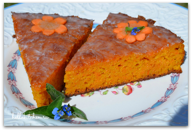 Морковный Пирог Рецепт С Фото Пошагово
