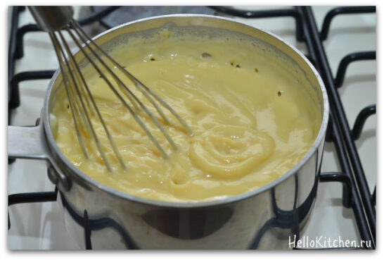 Классический заварной крем — Привет, Кухонька! Пошаговые рецепты с ...